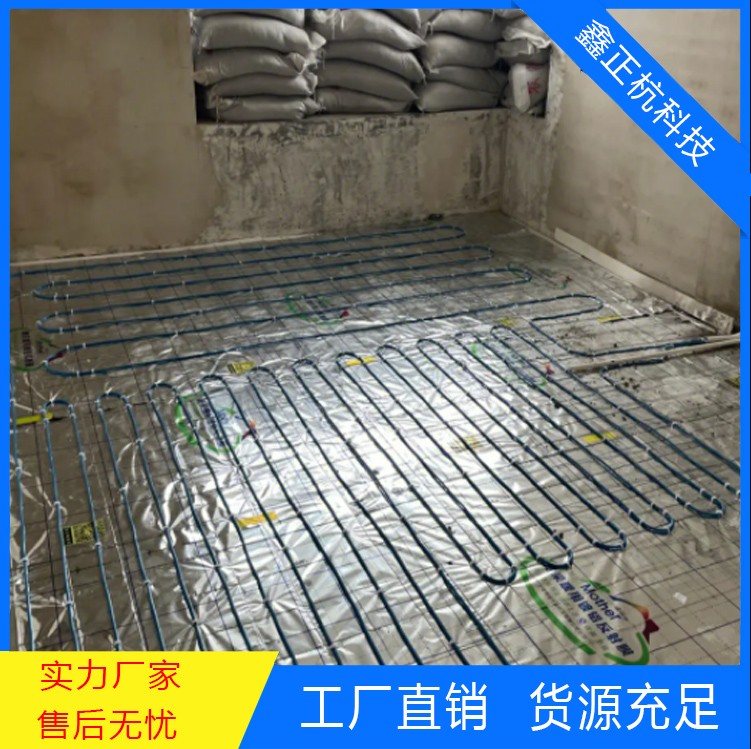 安庆农村平房电地热/电地暖安装施工现场